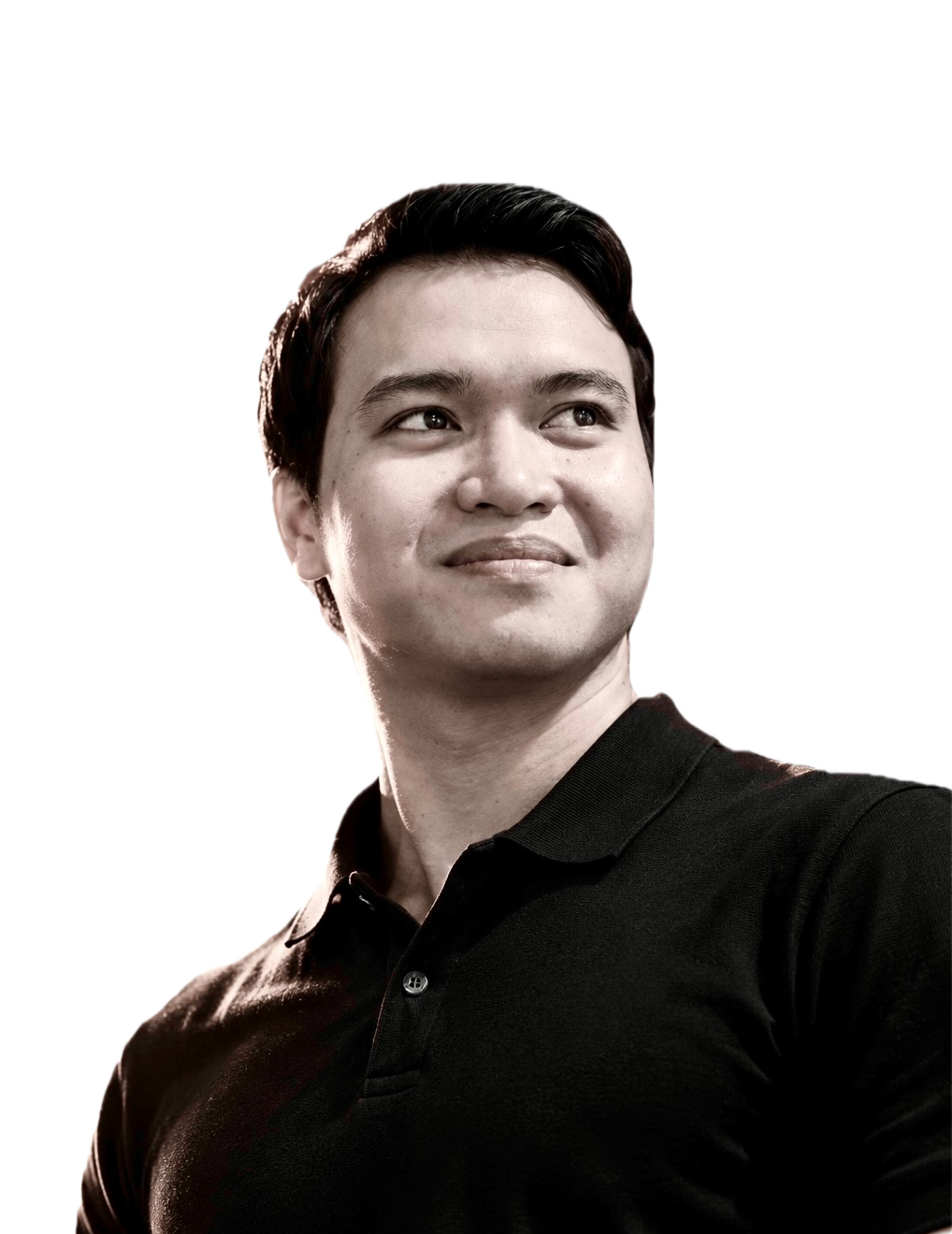 Illustrated portrait of Arif